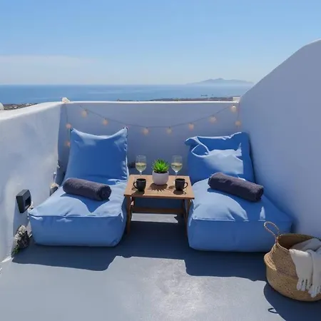 Artemis Sunset Santorini Rooftop Jacuzzi View Holiday home